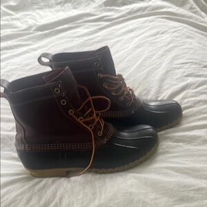 L.L. Bean Men's Boots - Brown and Black